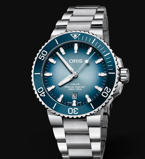 Oris Aquis 43.5mm LAKE BAIKAL LIMITED EDITION 01 733 7730 4175-Set Replica Watch